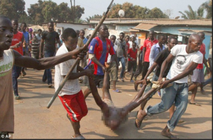 Man Runs Mad at Jacob Juma’s Burial