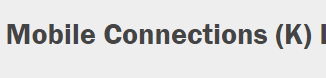 Fast Mobile Connections (K) Ltd