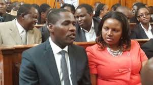 Peter Munya and his wife