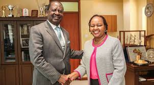 Raila meets Waiguru
